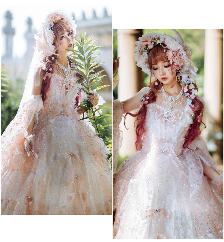JSK Full Set ♥Ready to Ship♥Sakura Girls ♥Sweet Lolita Dress