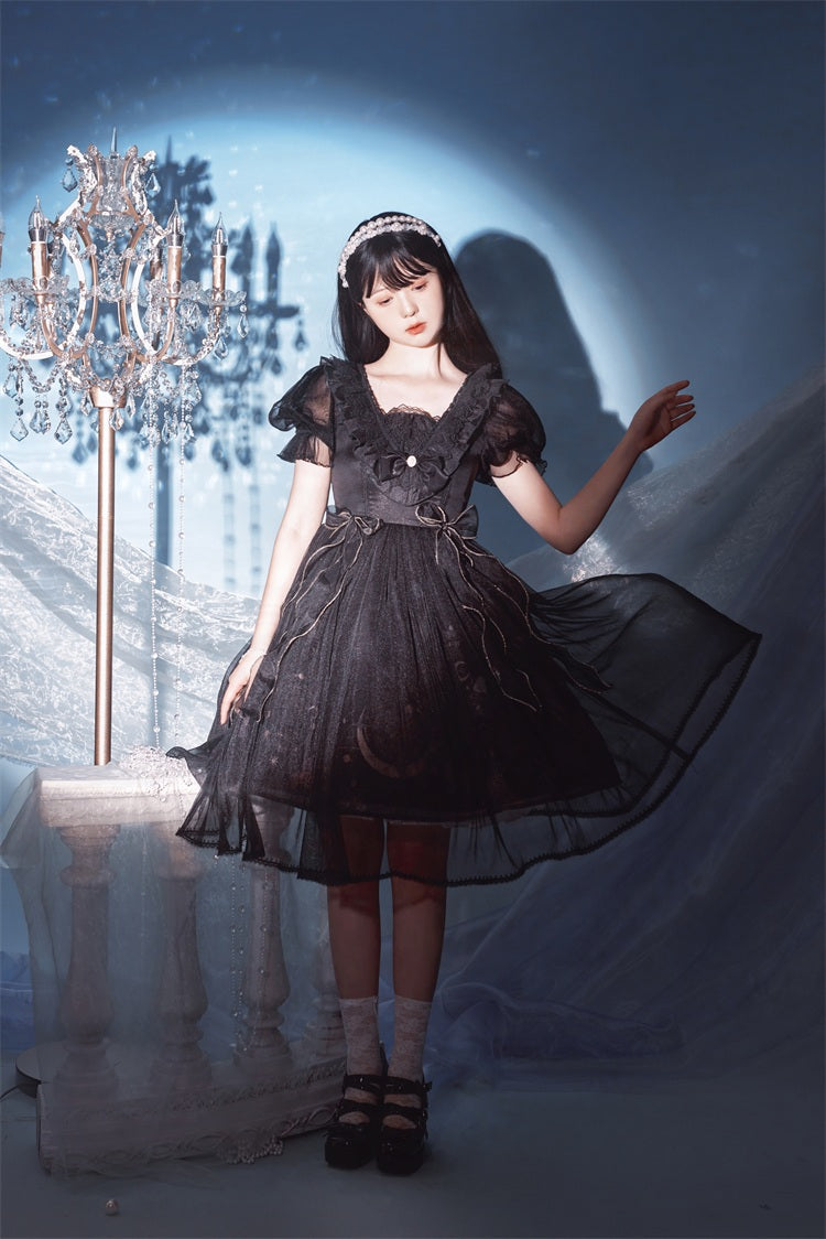 OP♥Ready to Ship♥Planet Butterfly♥Sweet Lolita Dress