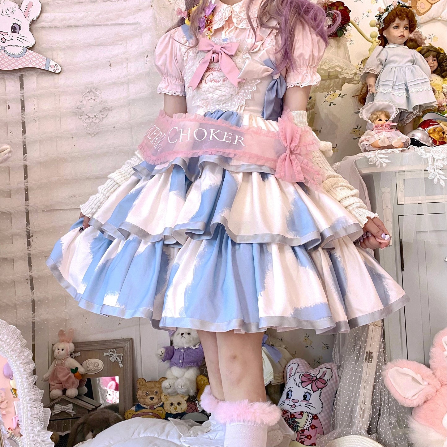 JSK Dress♥Pre-order 3 weeks♥ Strawberry Cow♥Sweet Lolita Dress