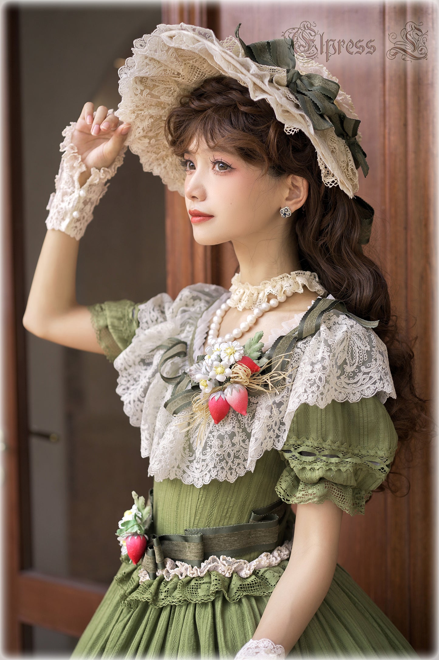 OP Dress Full Set♥Pre-order 3 months♥ Xingxiang Green Color ♥Sweet Lolita Dress