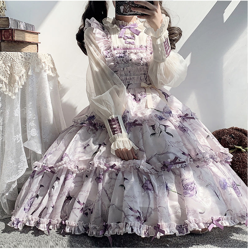 OP Dress♥Ready to Ship♥ Firefly Flower ♥Sweet Lolita Dress