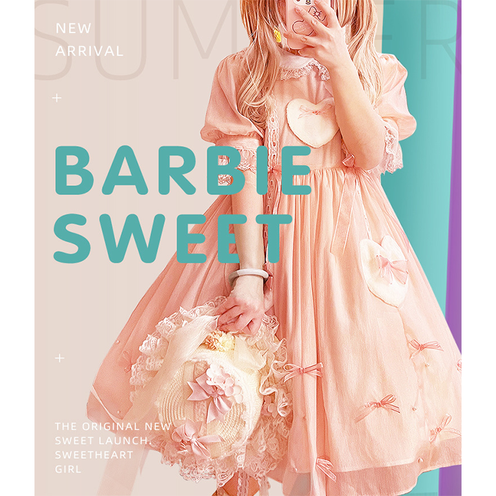 OP♥ Ready to Ship♥Barbie Sweet Lolita Dress OP