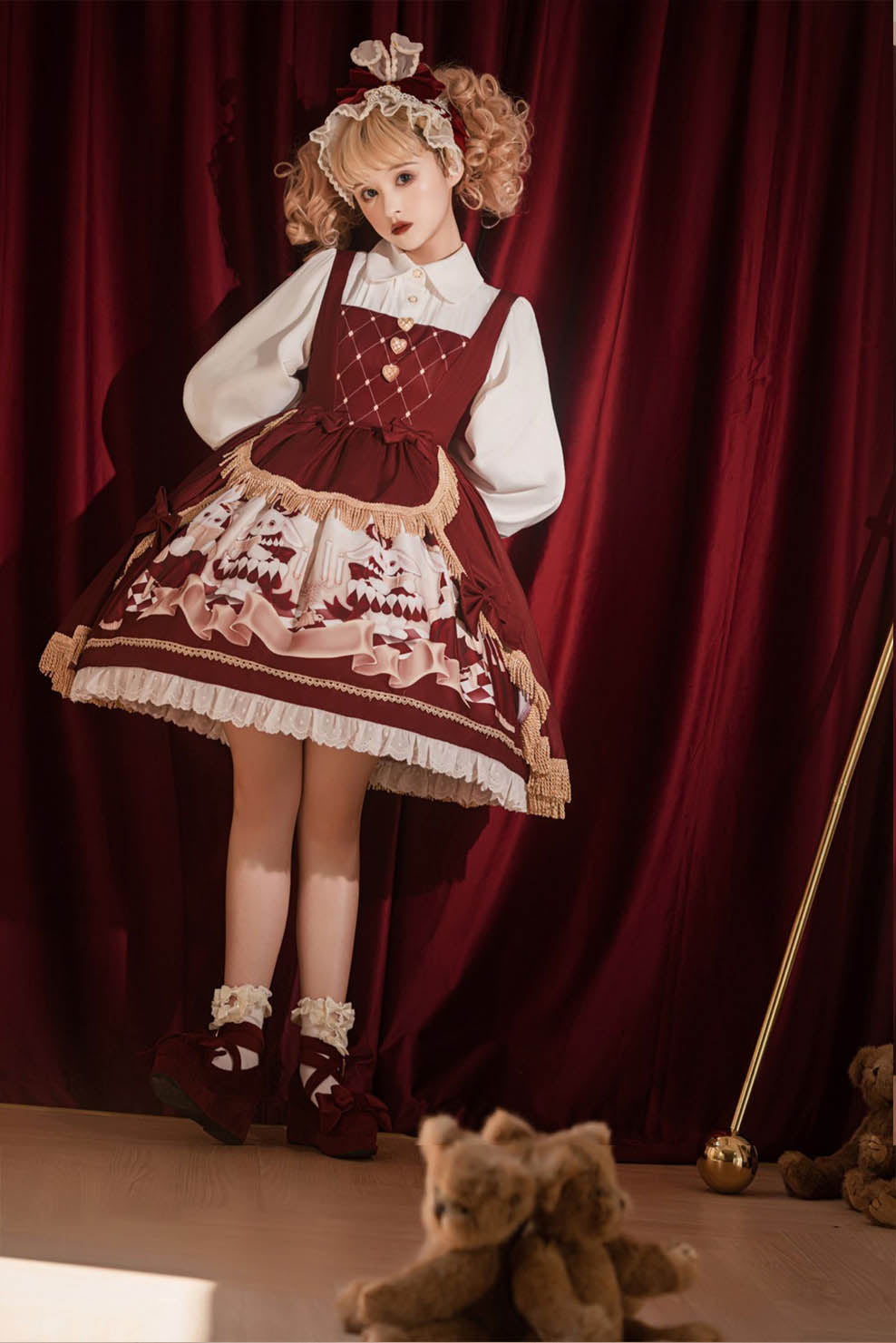 OP♥Ready to Ship♥Bunny Reading Club♥Lolita Dress