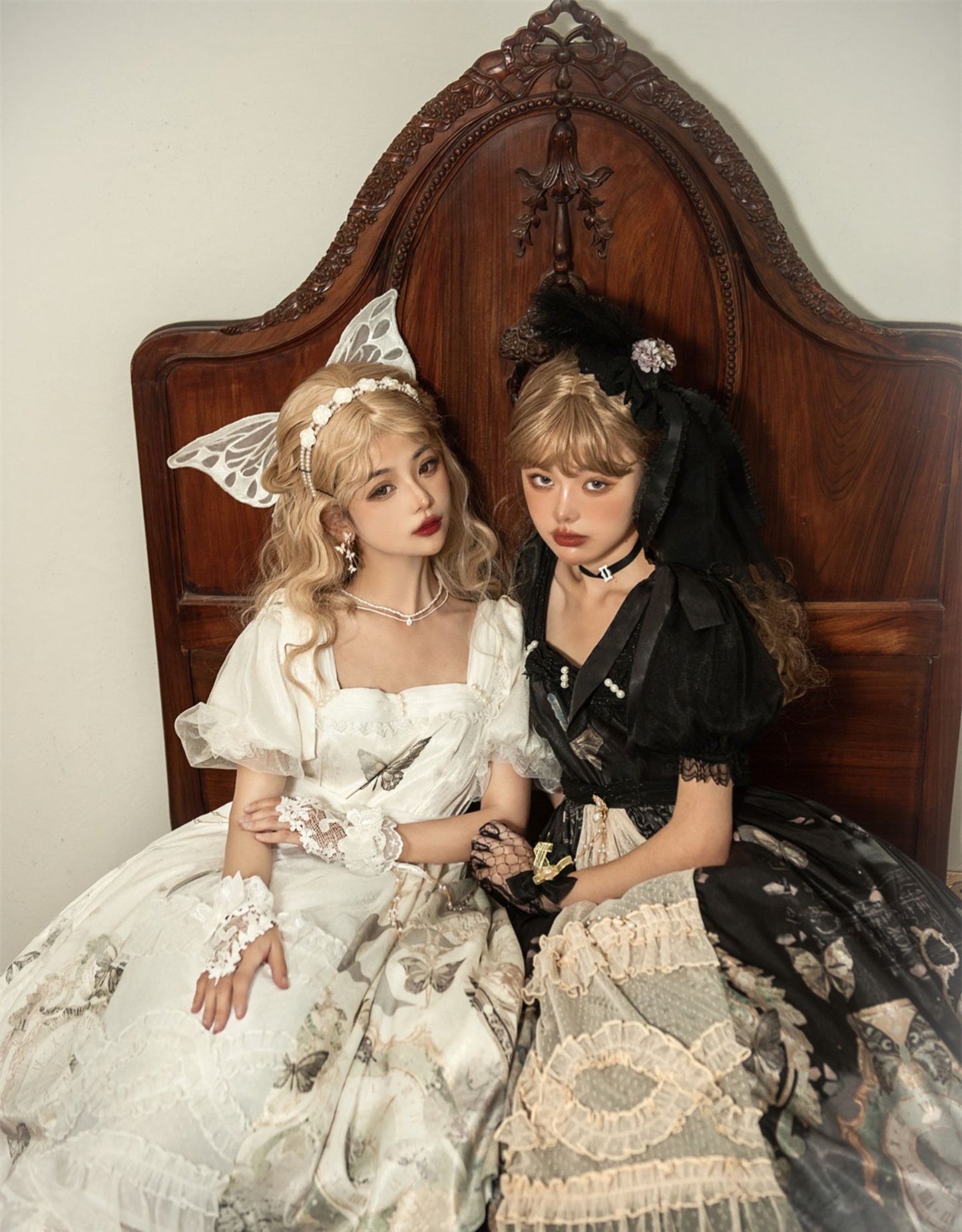 OP ♥Ready to Ship♥The Clock and Butterfly♥Lolita Dress