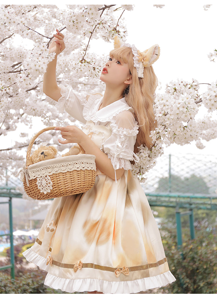 JSK ♥Ready to Ship♥Lazy Kitten♥Sweet Lolita Dress