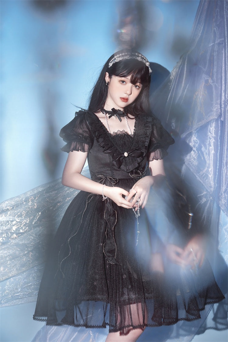 OP♥Ready to Ship♥Planet Butterfly♥Sweet Lolita Dress