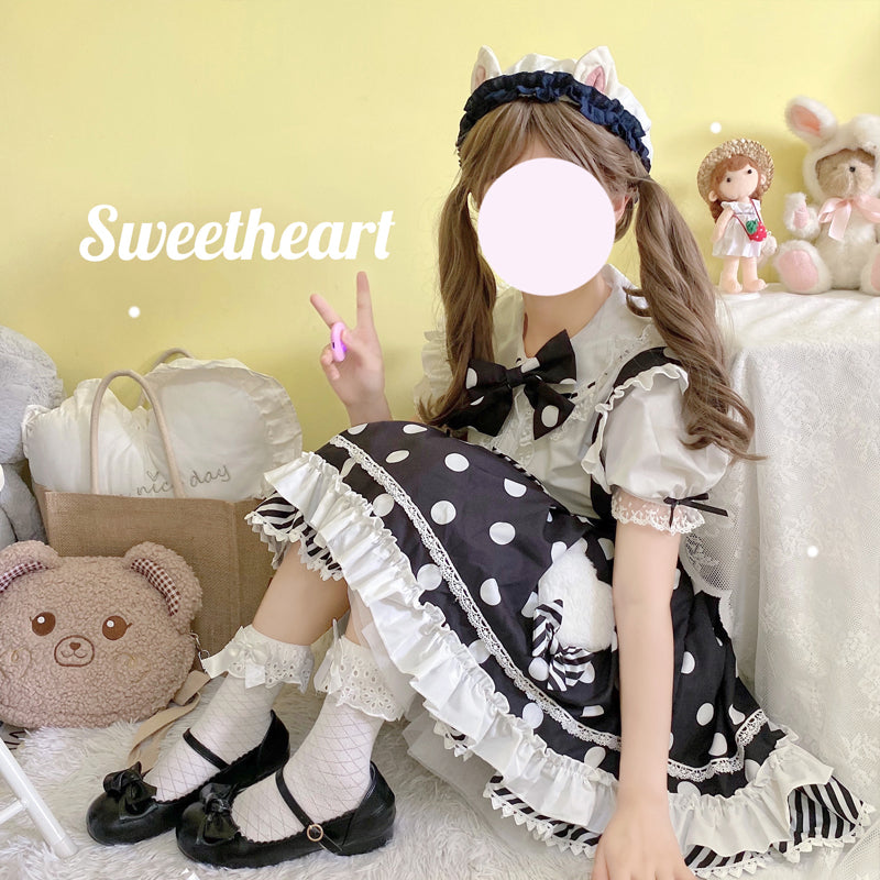 JSK Dress♥Ready to Ship♥Miss Dot ♥ Sweet Lolita Dress