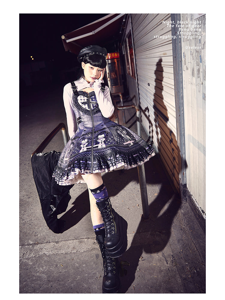 JSK ♥Ready to Ship♥Devil's Heart♥Gothic Lolita Dress