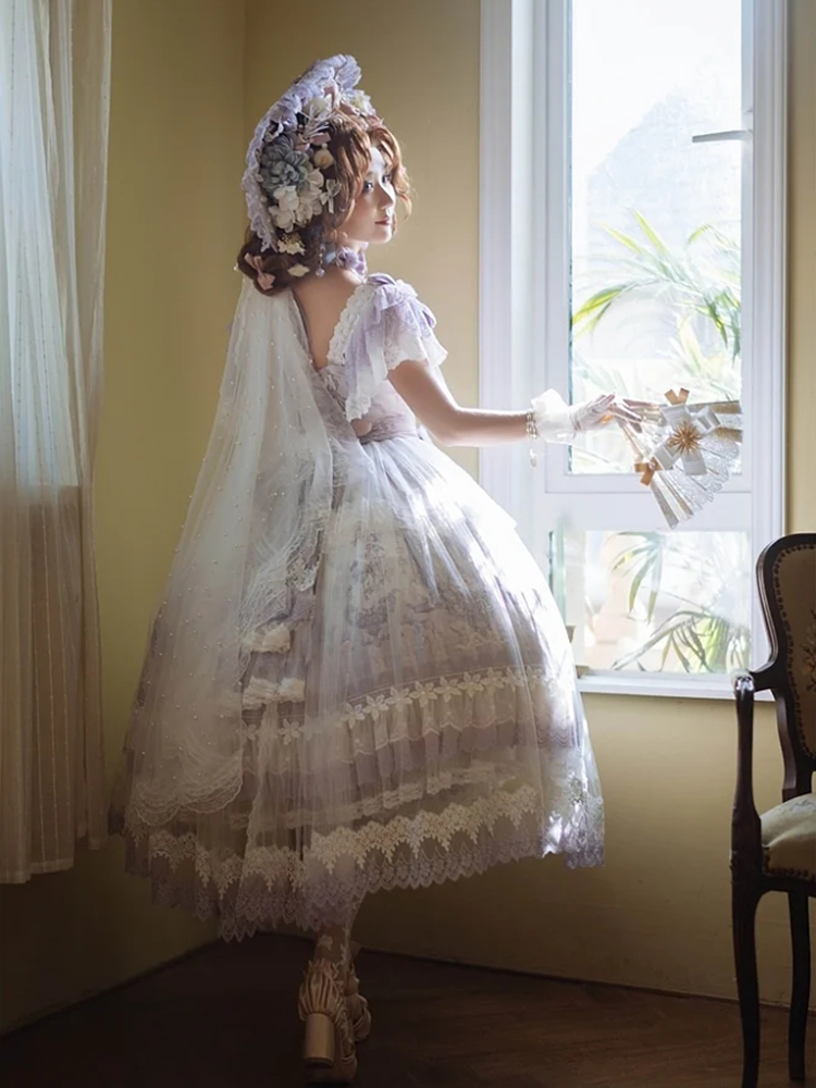 OP Set ♥Ready to Ship♥Key to the Fairyland ♥Lolita Dress