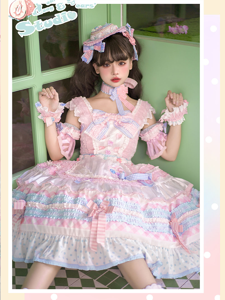 JSK Full Set ♥Pre-order♥Ice Cream Cake ♥Sweet Lolita Dress