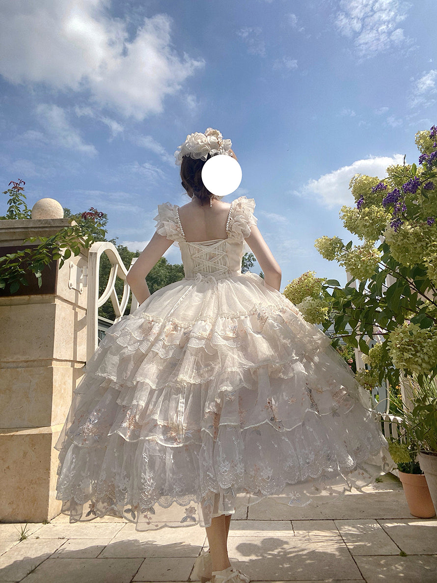 JSK Dress♥Pre-order-2 Months♥ Flower God Flora ♥Hime Lolita Dress