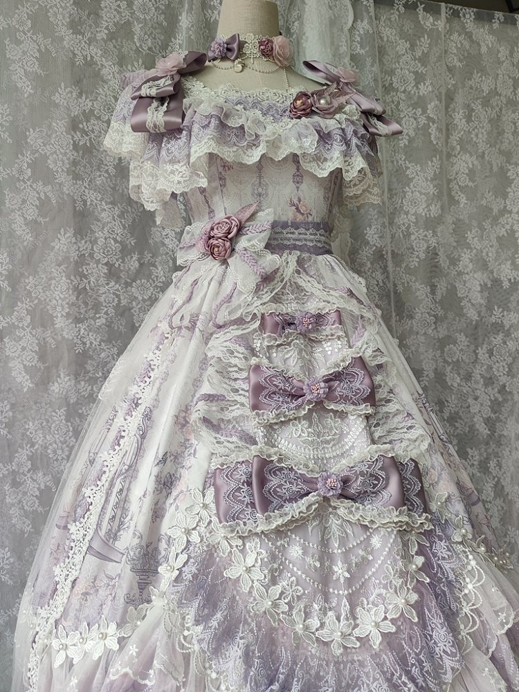 OP Set ♥Ready to Ship♥Key to the Fairyland ♥Lolita Dress