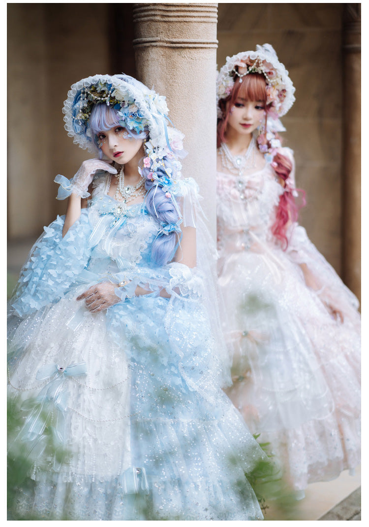 JSK Full Set ♥Ready to Ship♥Sakura Girls ♥Sweet Lolita Dress