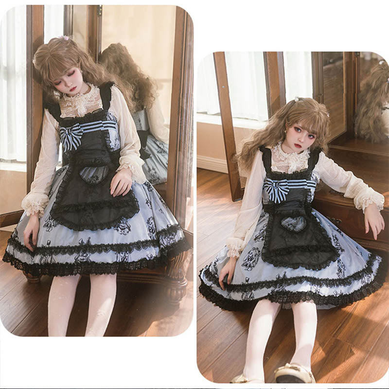 OP/ JSK♥ Ready to Ship♥Puppet Rabbit♥Sweet Lolita Dress