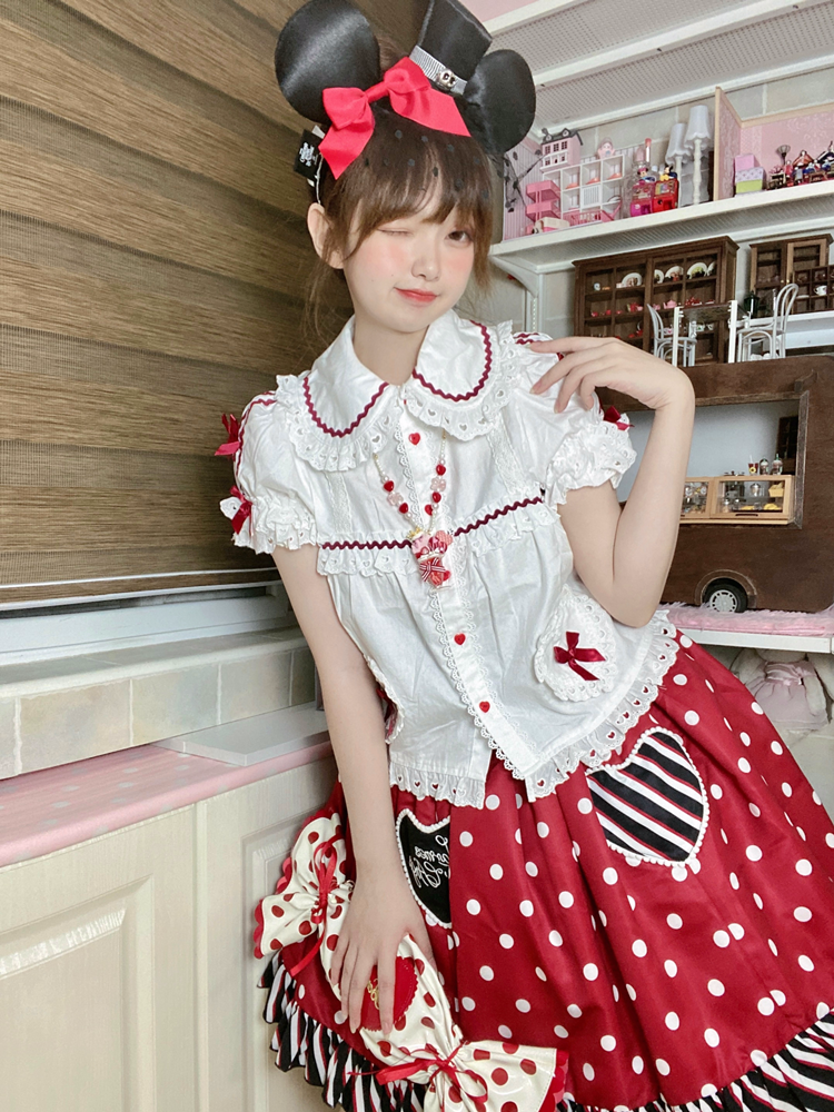 Crispy Tart Short-sleeved Blouse