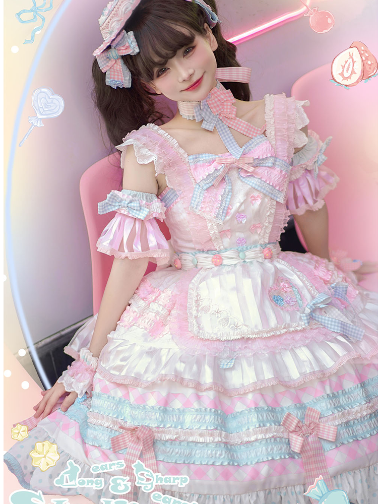 JSK Full Set ♥Pre-order♥Ice Cream Cake ♥Sweet Lolita Dress