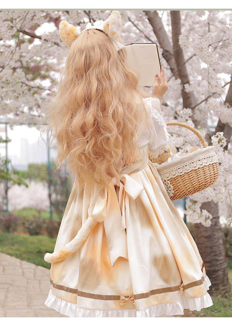 JSK ♥Ready to Ship♥Lazy Kitten♥Sweet Lolita Dress