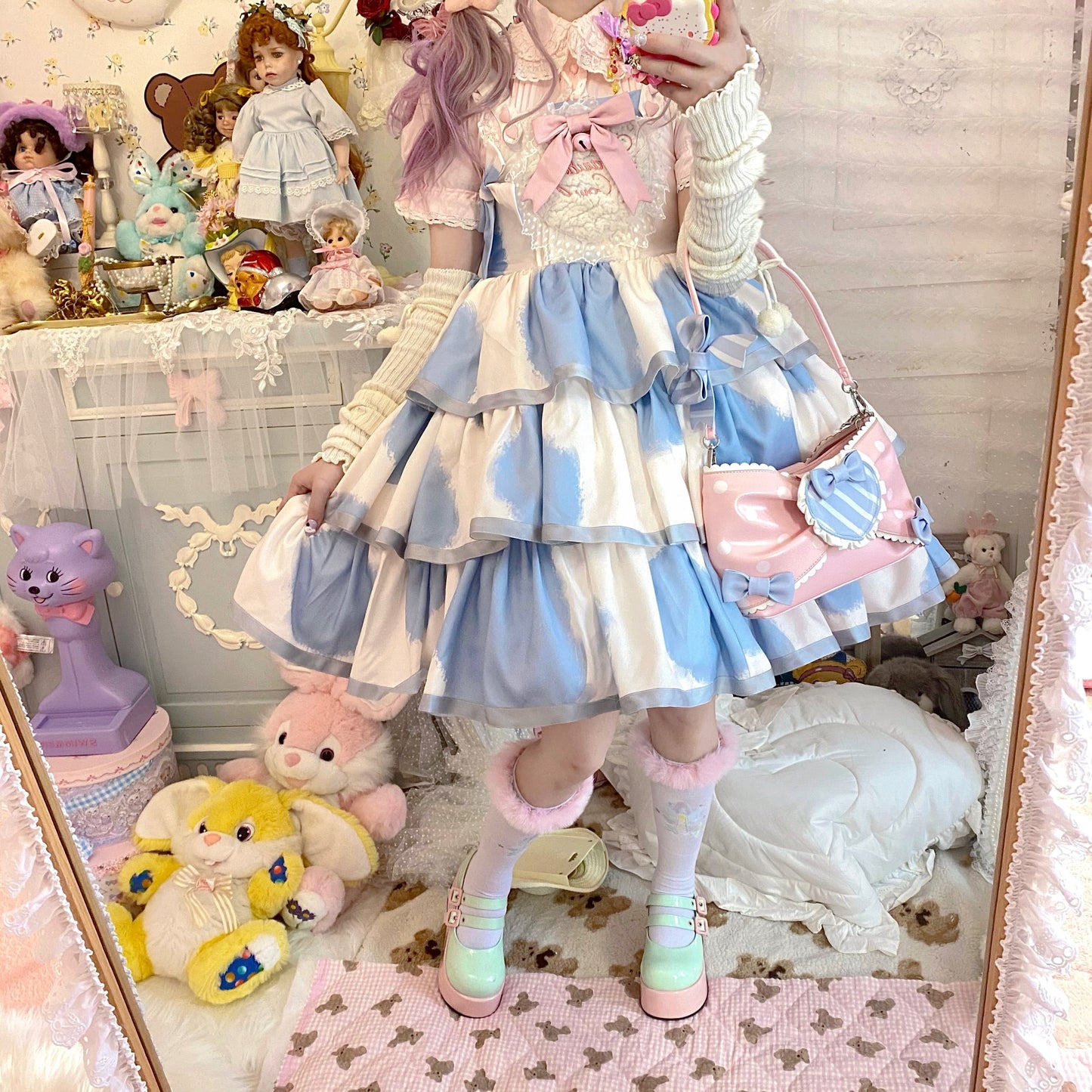 JSK Dress♥Pre-order 3 weeks♥ Strawberry Cow♥Sweet Lolita Dress