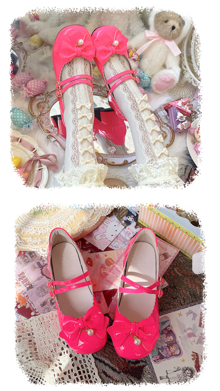 Sweet Lolita Low Heel Shoes-Miss.Winnie