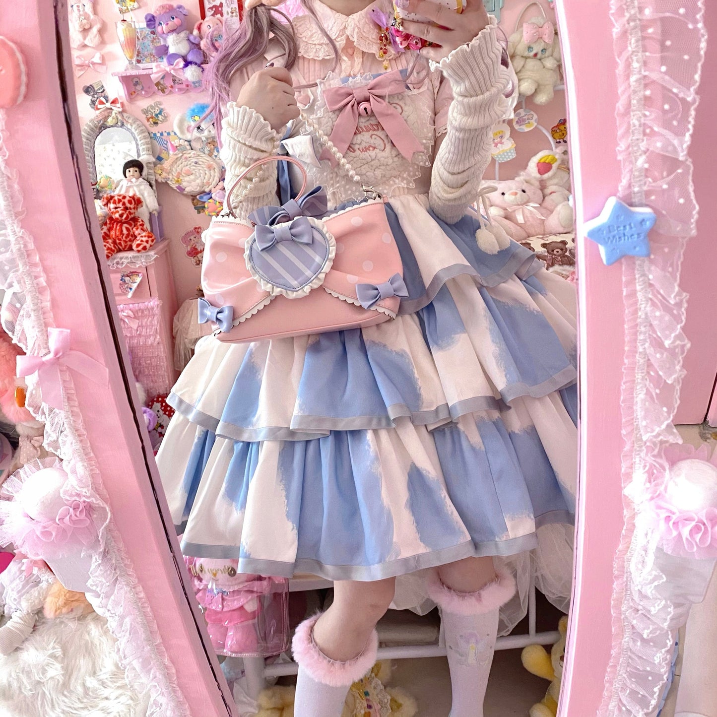 JSK Dress♥Pre-order 3 weeks♥ Strawberry Cow♥Sweet Lolita Dress