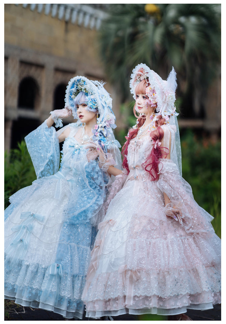 JSK Full Set ♥Ready to Ship♥Sakura Girls ♥Sweet Lolita Dress