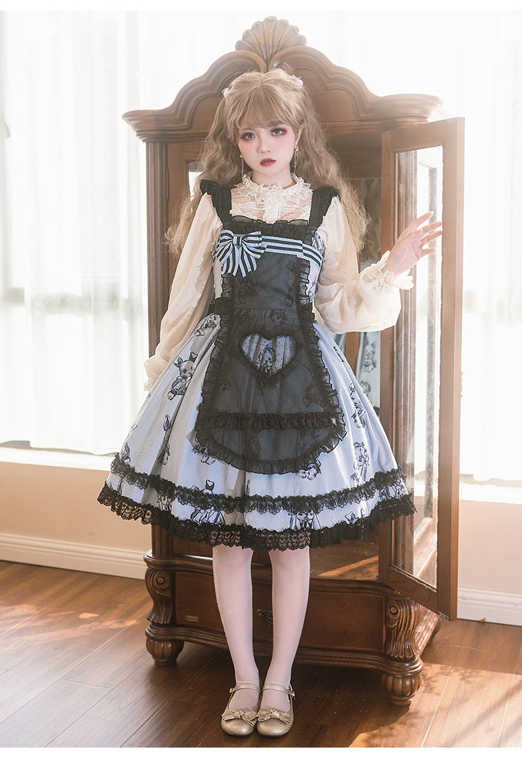 OP/ JSK♥ Ready to Ship♥Puppet Rabbit♥Sweet Lolita Dress