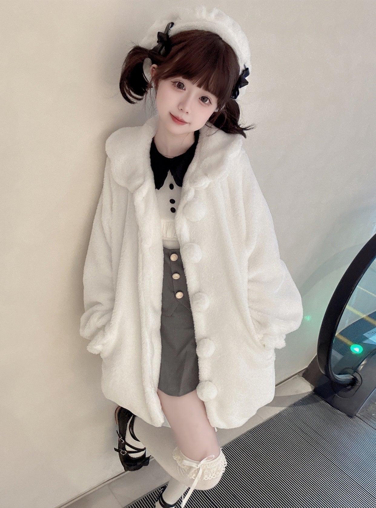 Winter Coats♥Ready to Ship♥Petal Collar Long sleeves Lolita Coat