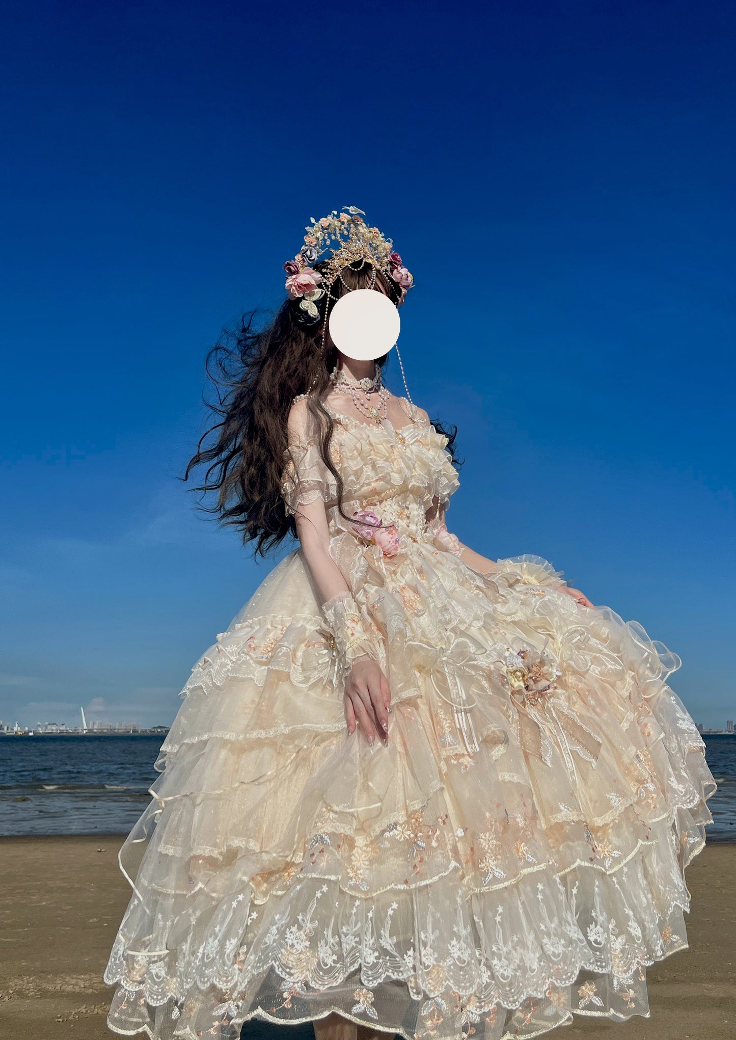 JSK Dress♥Pre-order-2 Months♥ Flower God Flora ♥Hime Lolita Dress