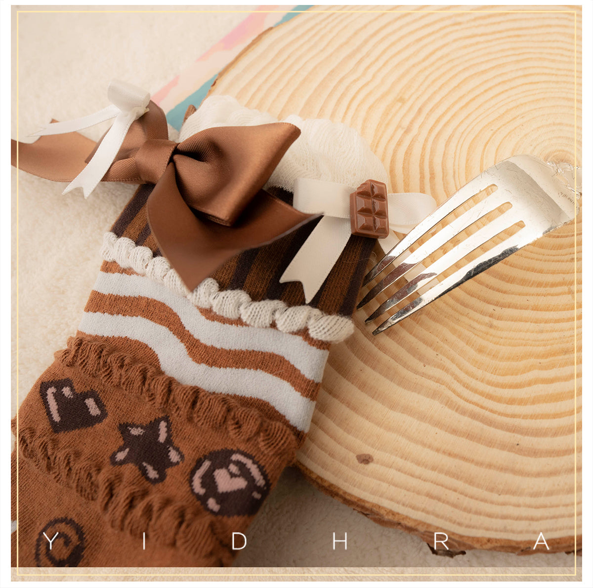 No.1 Cake Intheworld Socks By Yidhra