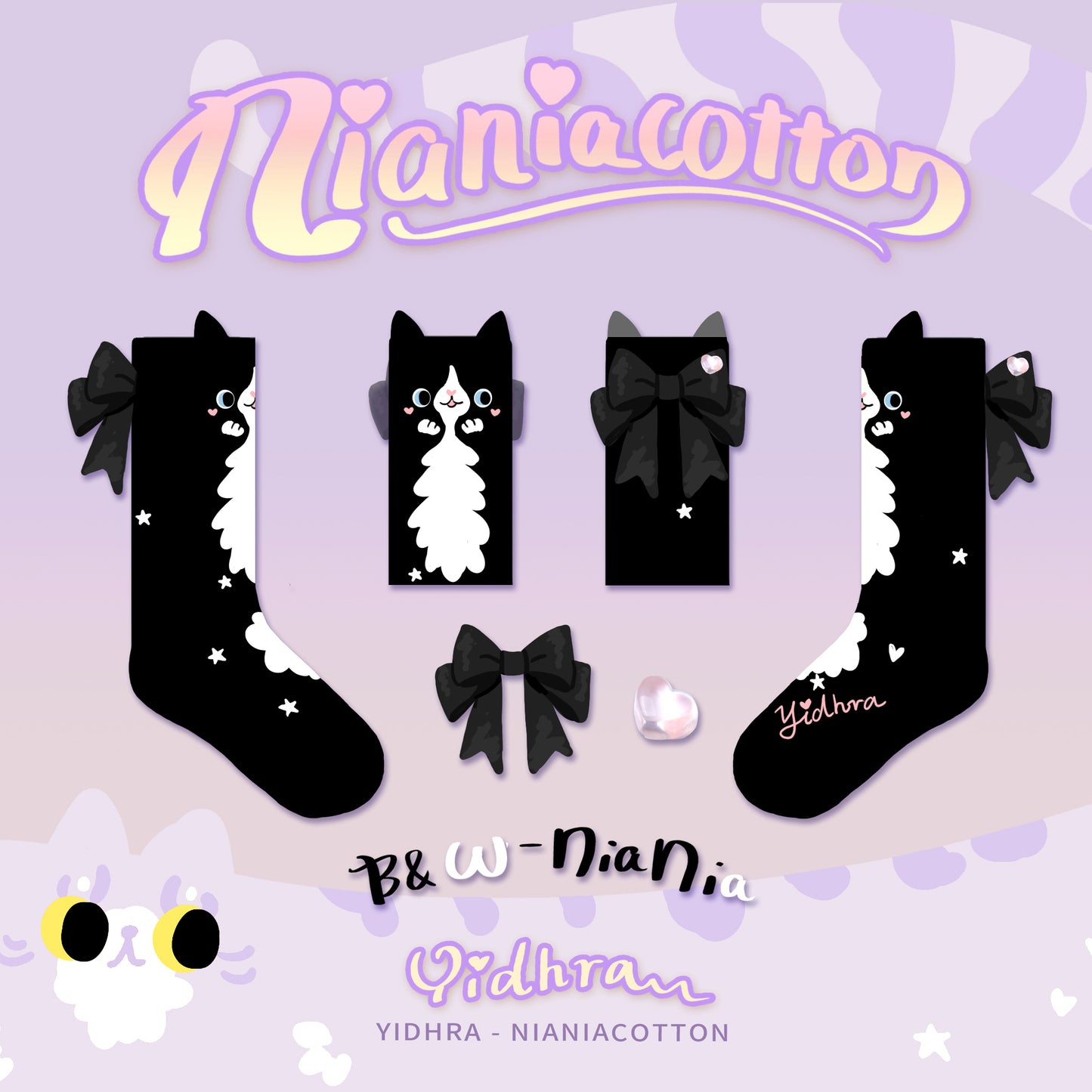 Cat Socks By Yidhra