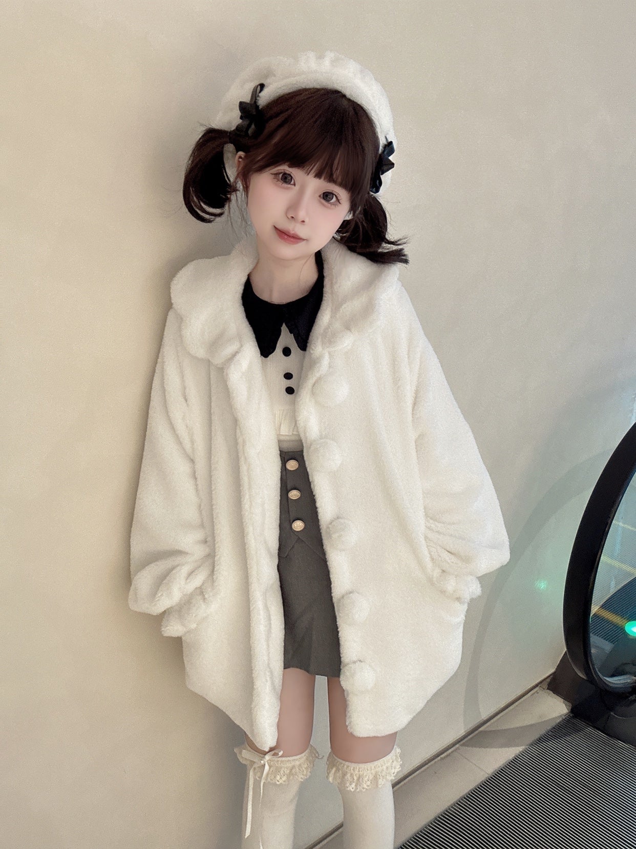 Winter Coats♥Ready to Ship♥Petal Collar Long sleeves Lolita Coat