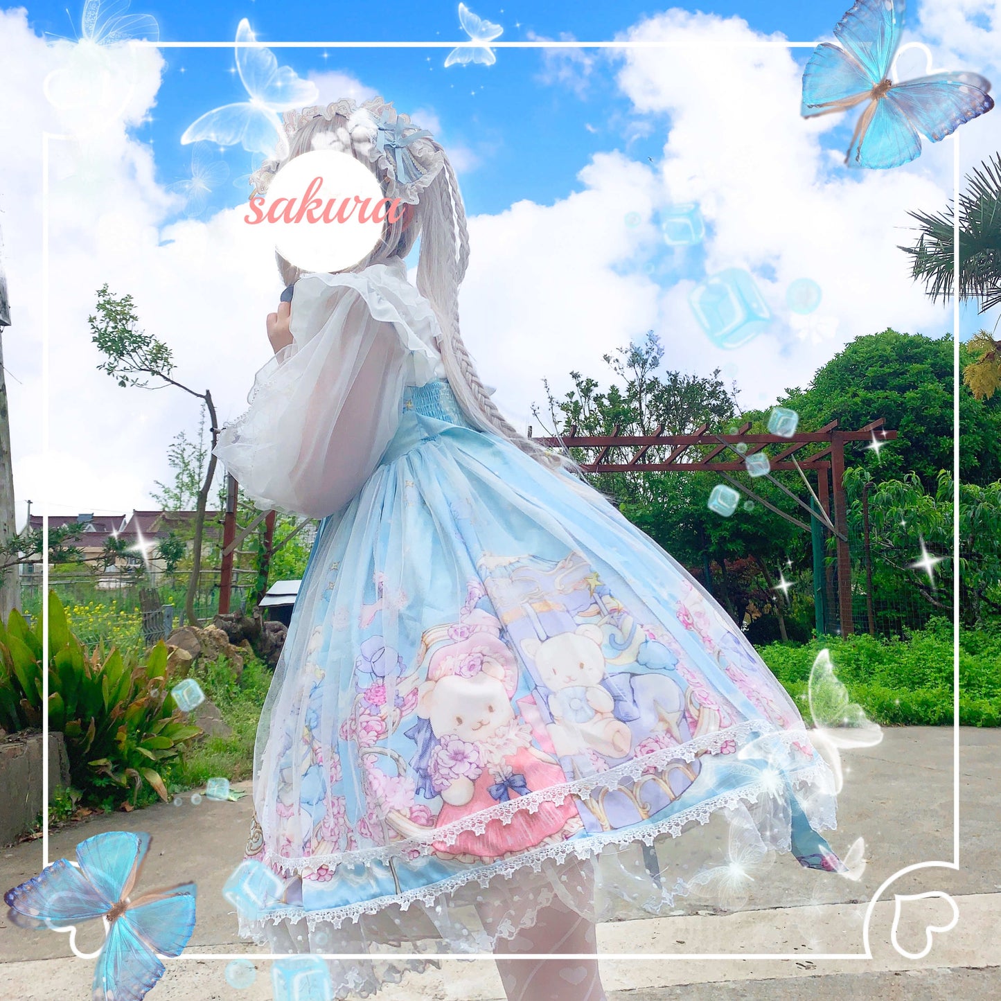 JSK Dress♥Ready to Ship♥Party Bear ♥ Sweet Lolita Dress