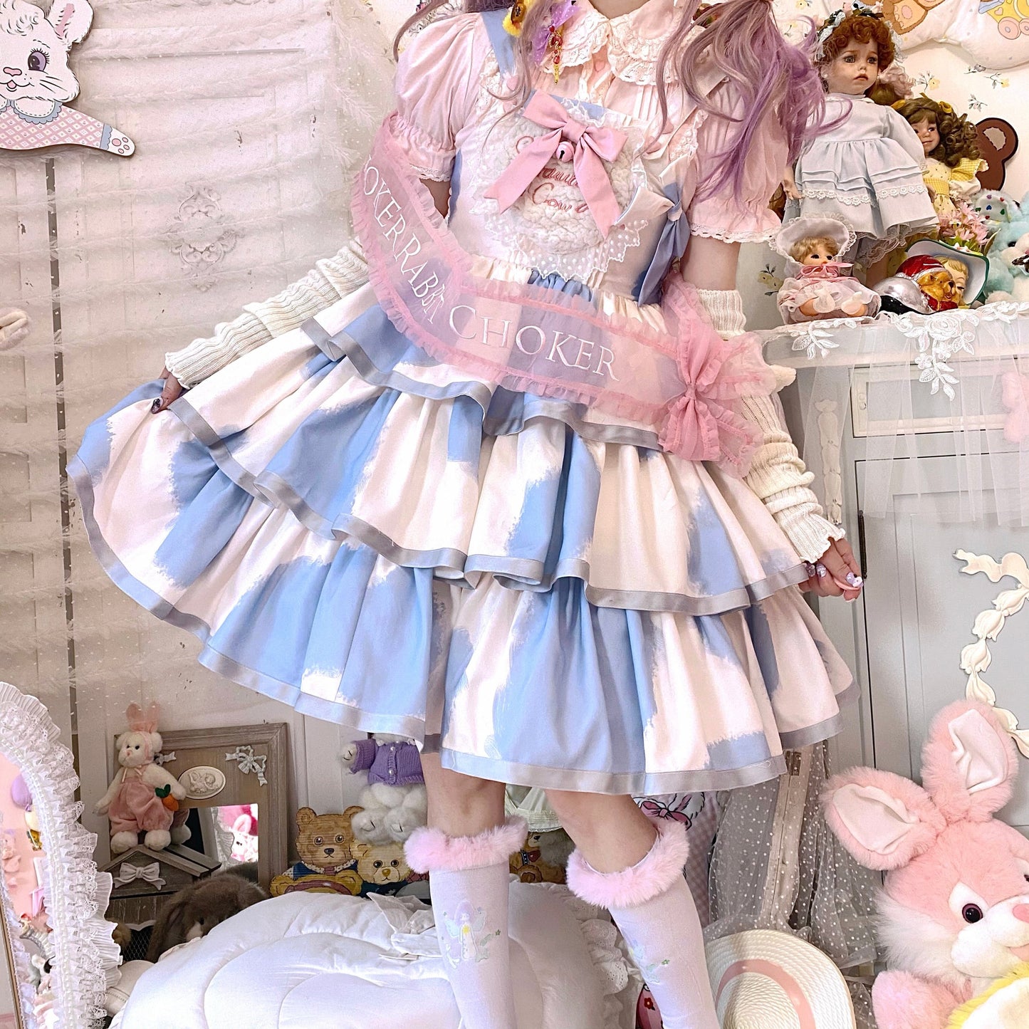 JSK Dress♥Pre-order 3 weeks♥ Strawberry Cow♥Sweet Lolita Dress