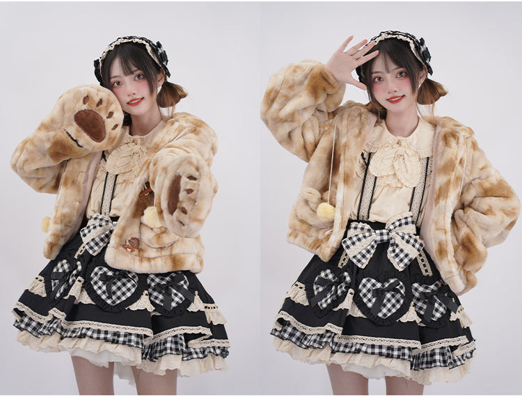 Winter Coats♥Ready to Ship♥Lying Bear♥Sweet Lolita