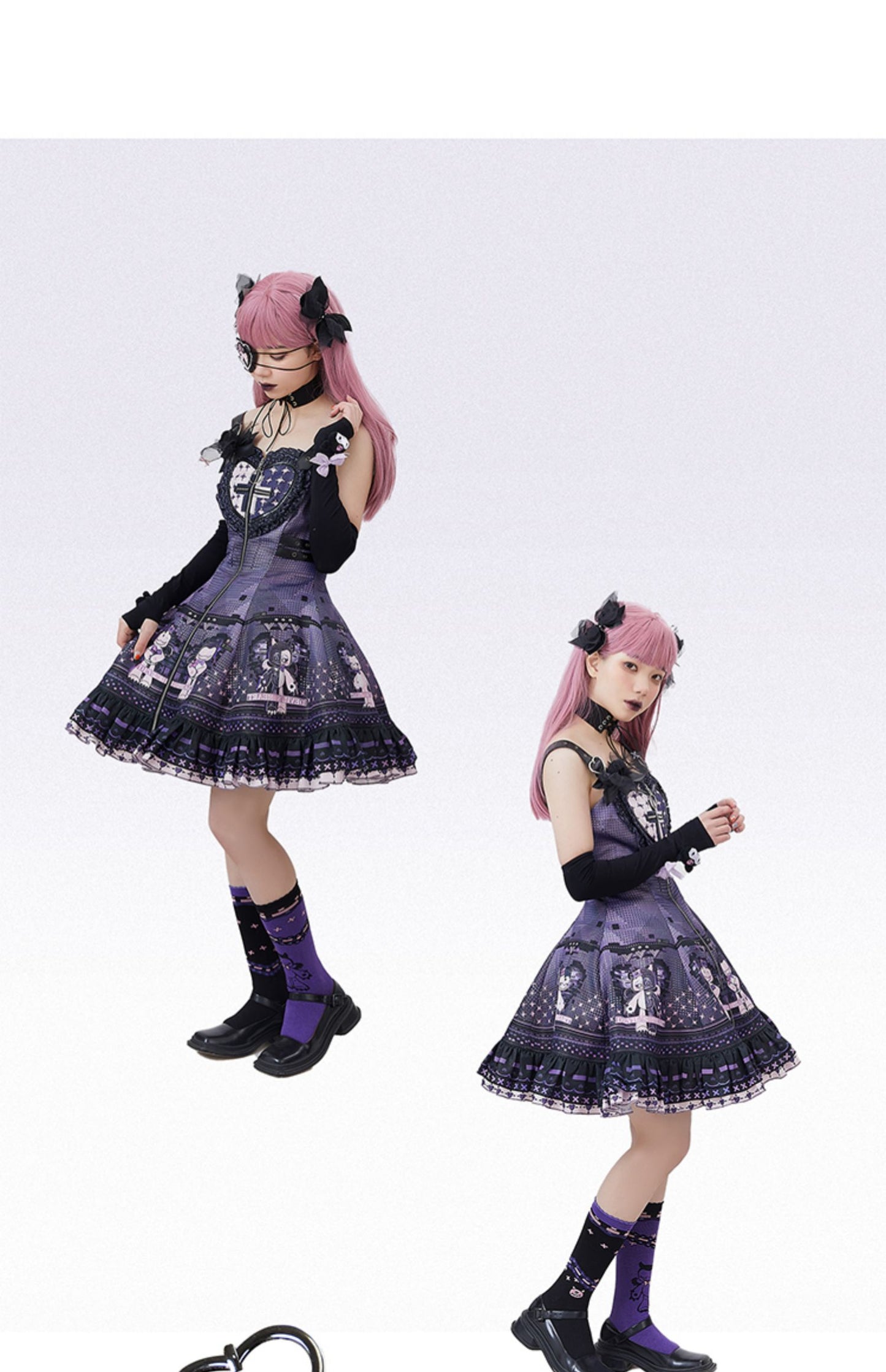 JSK ♥Ready to Ship♥Devil's Heart♥Gothic Lolita Dress