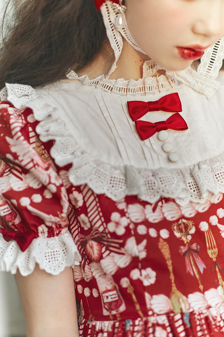 JSK & OP Dress♥Ready to Ship♥ Strawberry Revolution ♥Sweet Lolita Dress