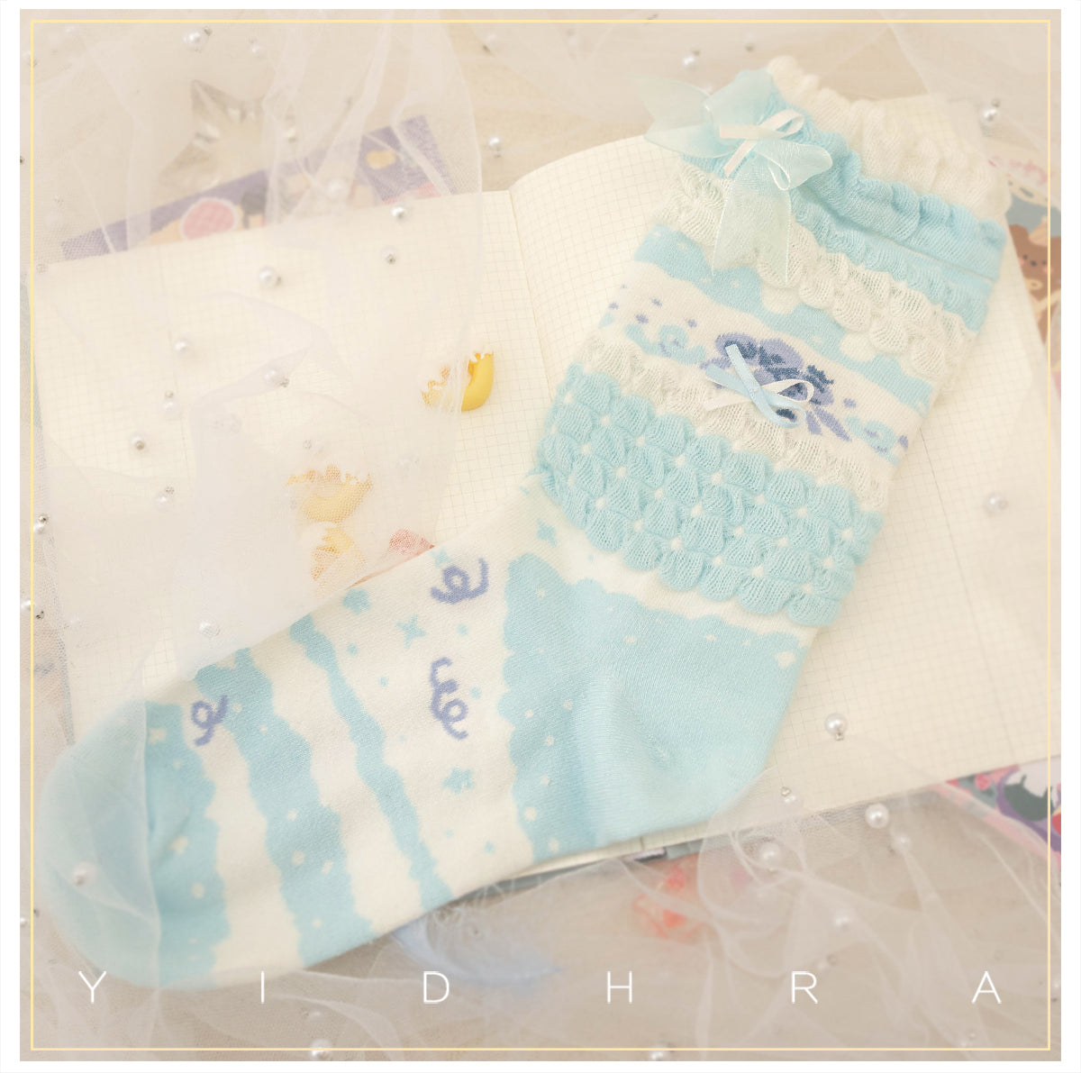 No.1 Cake Intheworld Socks By Yidhra