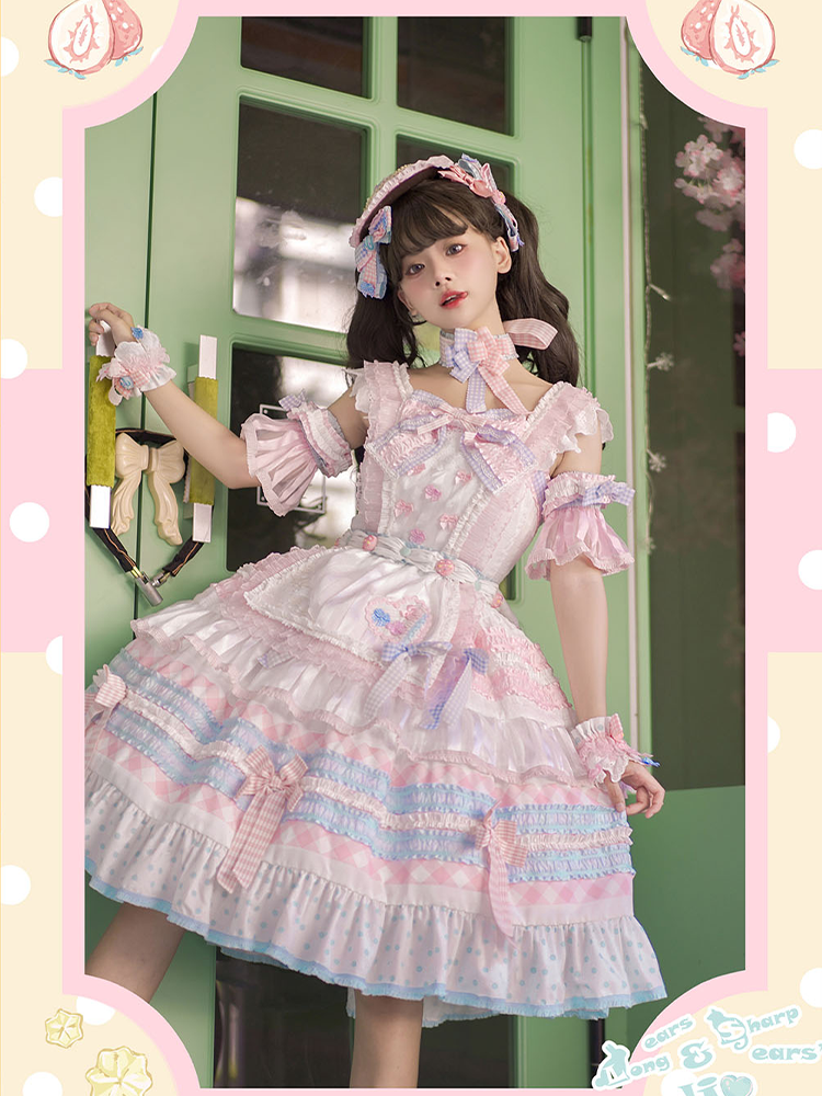 JSK Full Set ♥Pre-order♥Ice Cream Cake ♥Sweet Lolita Dress