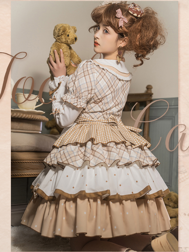 OP♥Ready to Ship♥Poached Egg♥Sweet Lolita Dress