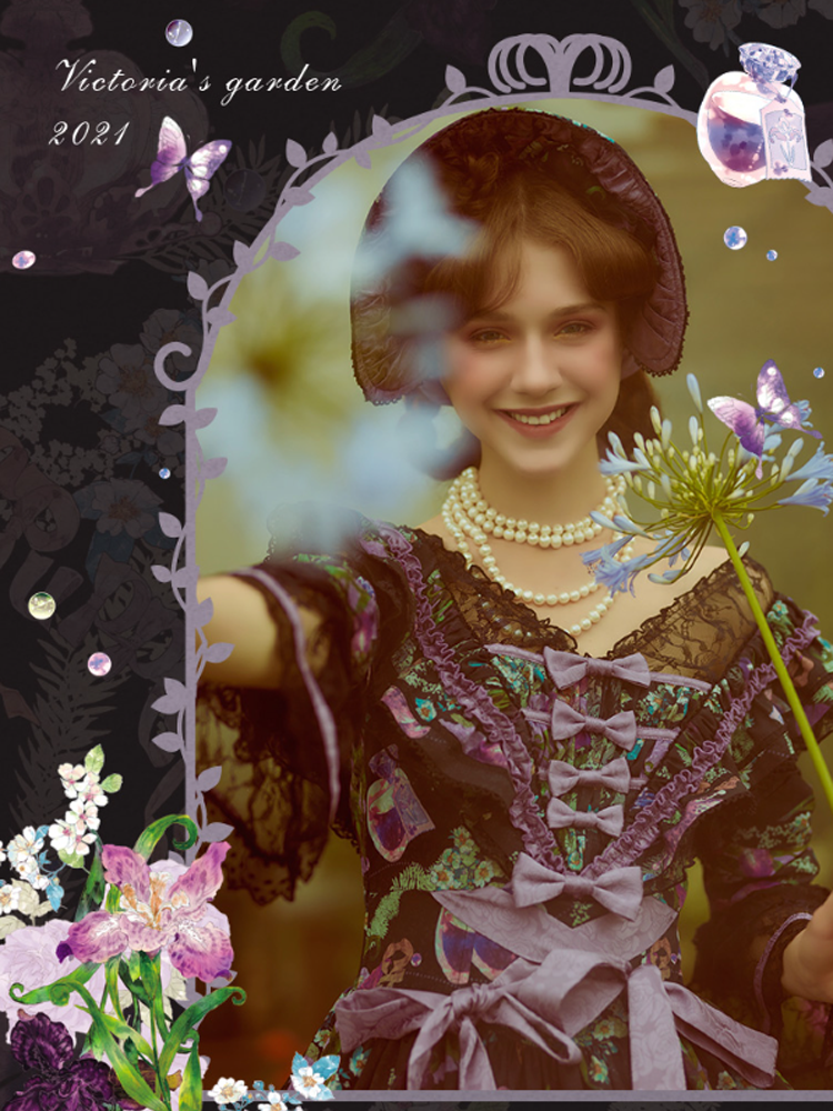 OP Dress♥Ready to Ship♥ Victoria Garden ♥Classical Lolita Dress