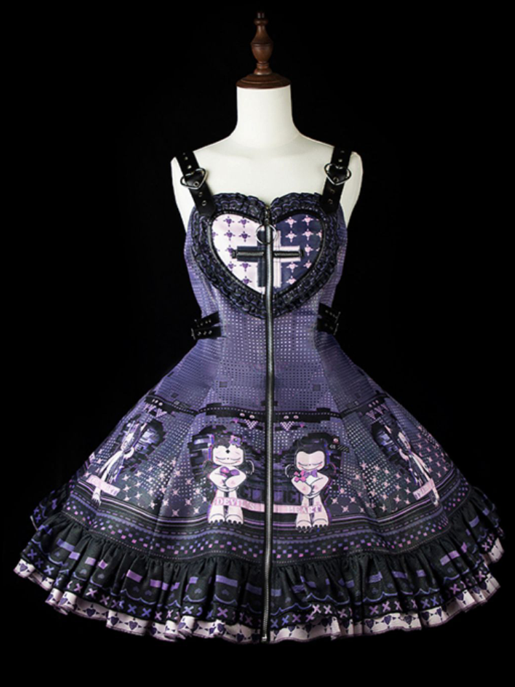 JSK ♥Ready to Ship♥Devil's Heart♥Gothic Lolita Dress