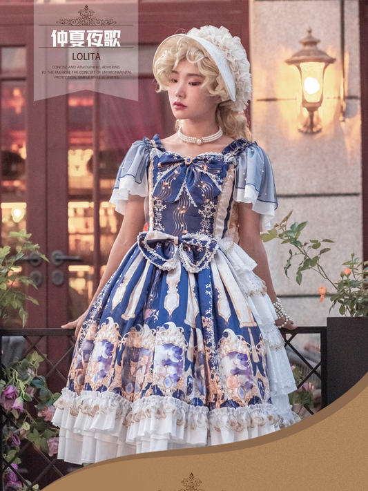 OP ♥Ready to Ship♥Midsummer Night Song♥ Lolita Dress