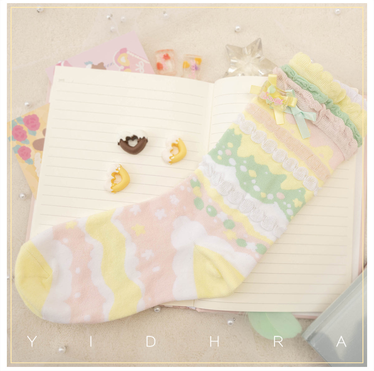 No.1 Cake Intheworld Socks By Yidhra