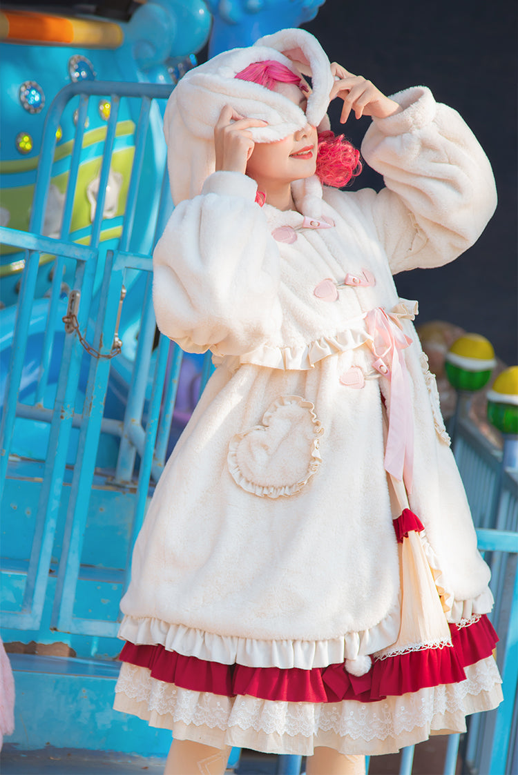 Winter Coats♥Ready to Ship♥Long Eared Rabbit♥Sweet Lolita Coat