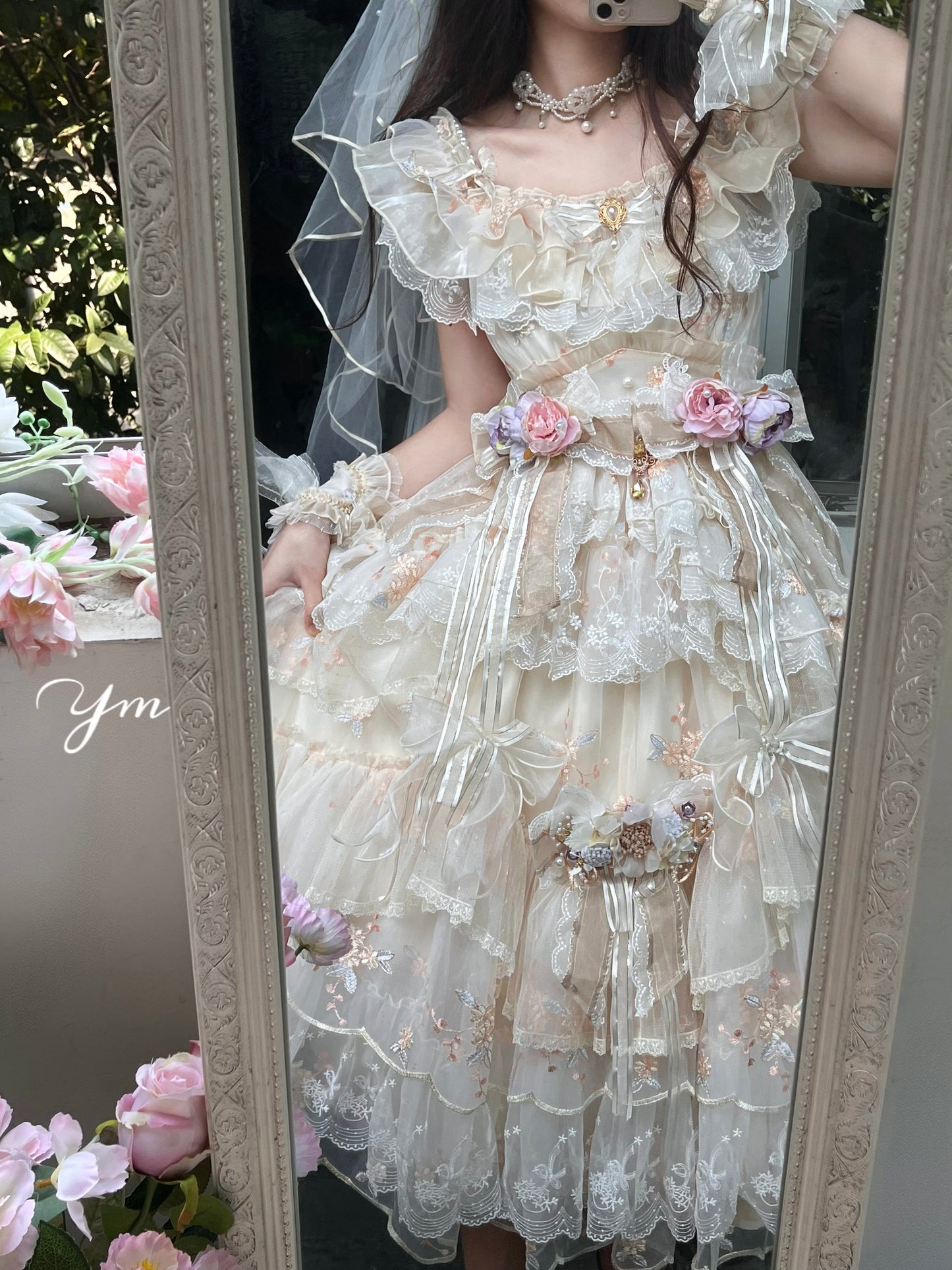 JSK Dress♥Pre-order-2 Months♥ Flower God Flora ♥Hime Lolita Dress