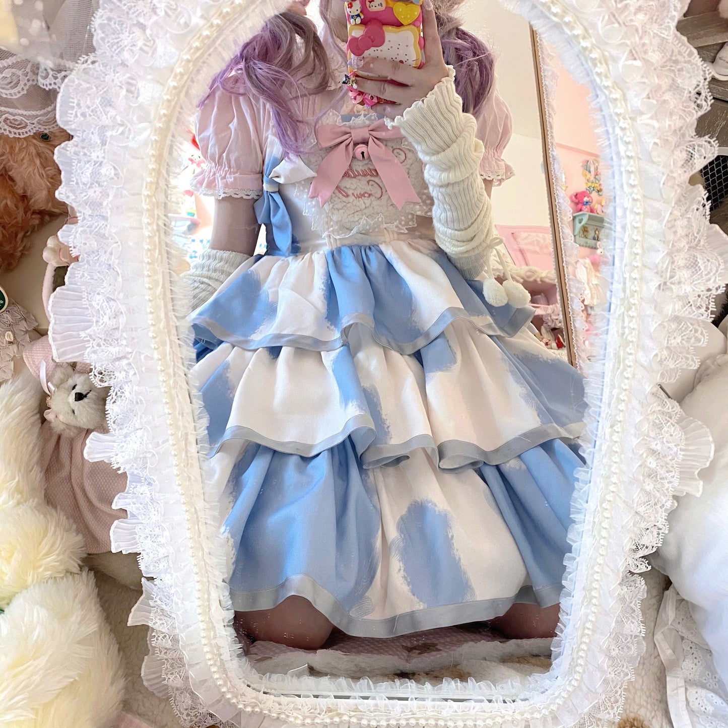 JSK Dress♥Pre-order 3 weeks♥ Strawberry Cow♥Sweet Lolita Dress