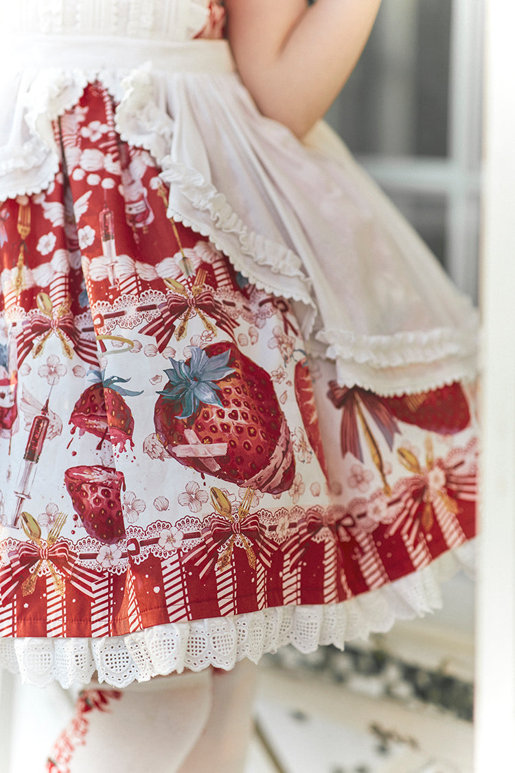 JSK & OP Dress♥Ready to Ship♥ Strawberry Revolution ♥Sweet Lolita Dress