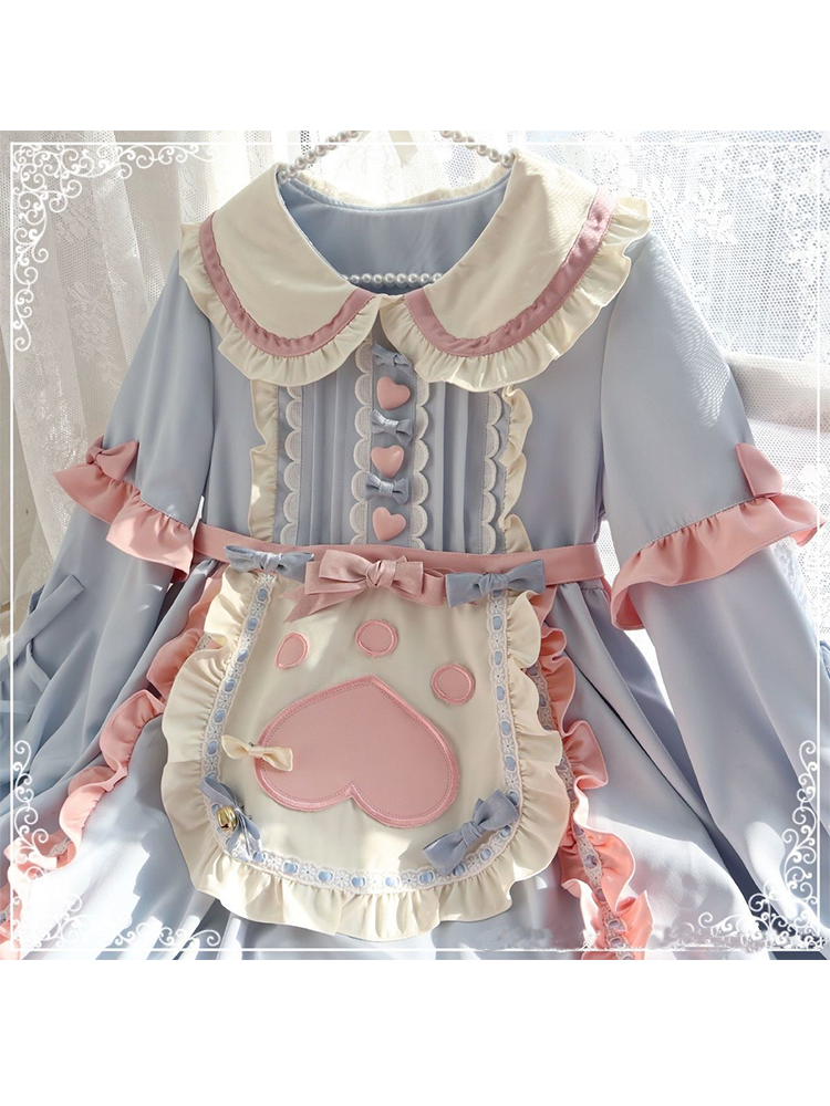 OP♥ Ready to Ship♥Kitty Cat Dessert Station ♥ Sweet Lolita Dress OP