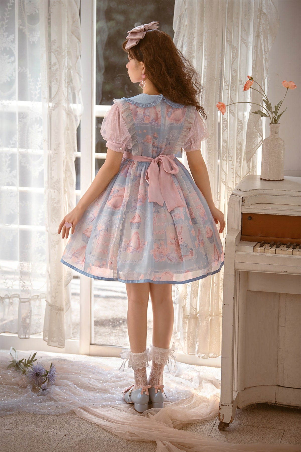 OP♥ Ready to Ship♥Rabbit Candy Wrapper ♥Sweet Lolita Dress