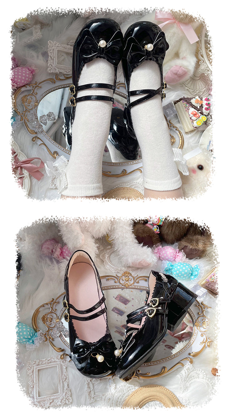 Sweet Lolita Low Heel Shoes-Miss.Winnie